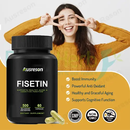 Best Fisetin capsules for longevity MOQ flexible