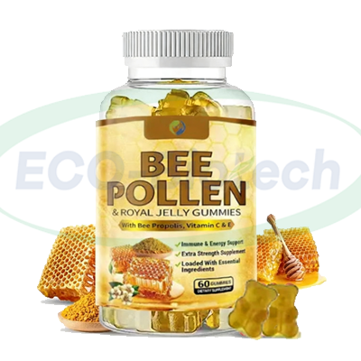 wholesale organic bee pollen gummies 500mg