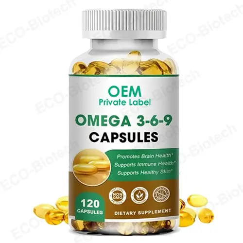 Plant-Based Omega 3-6-9 Softgels | 1200mg Vegan Supplement | Reson