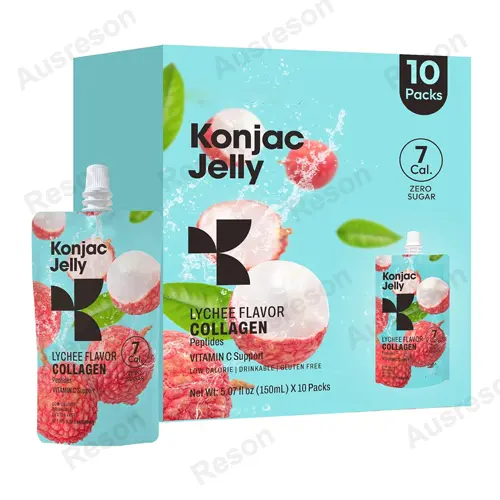 organic bulk Konjac Jelly Drink oem supplier