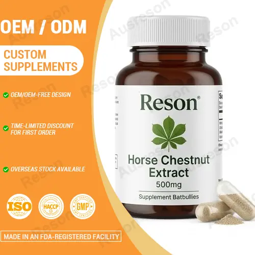 Horse Chestnut Extract capsules Standardized Vein | OEM supplier