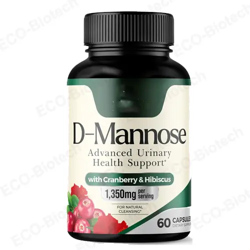 D-Mannose Capsules with Cranberry: Urinary tract health
