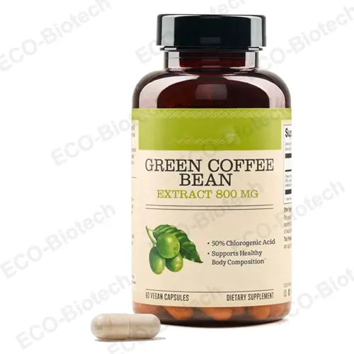 Green Coffee Bean Extract capsules with 50% Chlorogenic Acids
