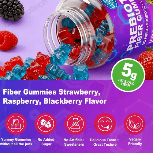 Fiber supplements gummies for gut health | Reson
