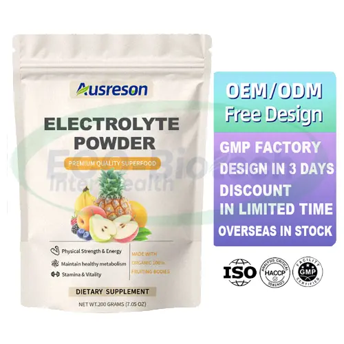 Electrolyte Powder Sugar-Free with 6 Minerals for Hydration | OEM