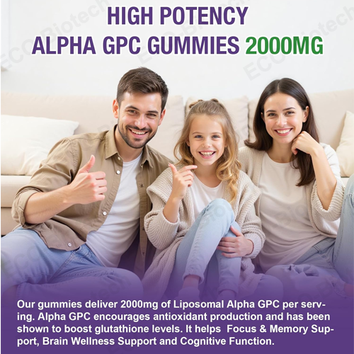 300mg Liposomal Alpha GPC gummies | Brain Health | Reson