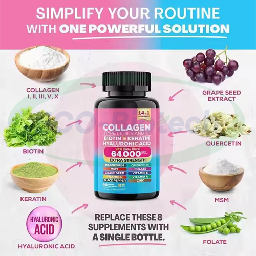 wholesale collagen supplement tablet for skin