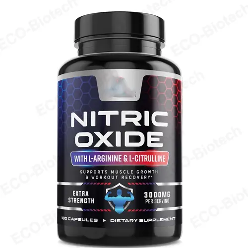 Nitric Oxide capsules: Cardiovascular support supplements