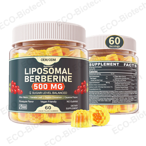 Sugar Free liposomal berberine gummies supplement supplier
