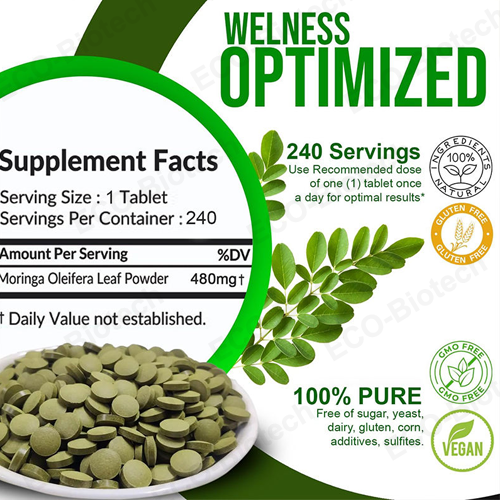 organic moringa Tablets supplement oem Manufacturer | Reson