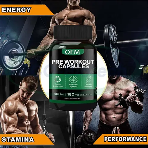 sugar-free Pre Workout Capsules OEM Manufacturer