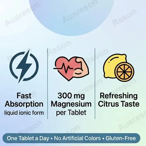 Vegan Magnesium Effervescent Tablet OEM Manufacturer