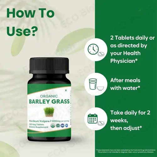Organic barley grass tablets, factory direct price
