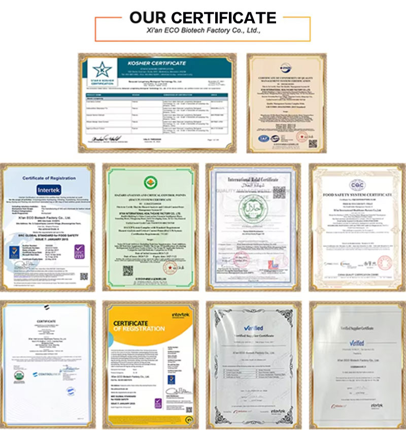 Certifications
